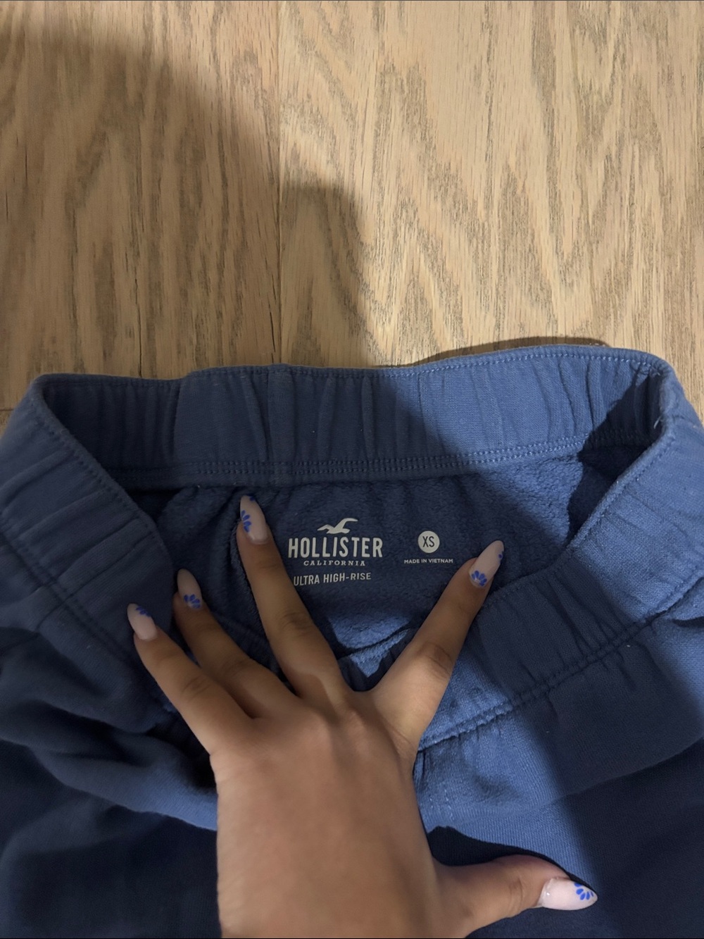 Hollister Dusty Blue Ultra High-Rise Sweatpants - Picture 3 of 4